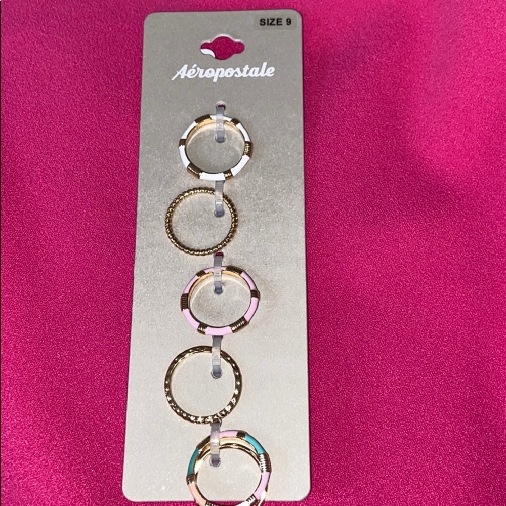 Aéropostale rings (Bundle And save!)